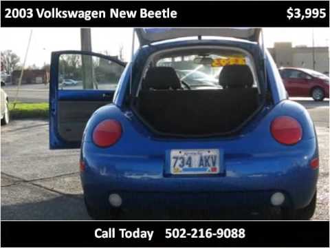 2003 Volkswagen New Beetle Used Cars Jeffersonville IN