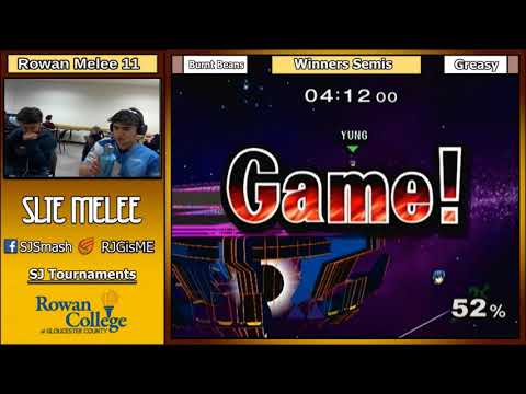 Rowan SSBM 11: Burnt Beans (Sheik) Vs. Greasy (Marth) - Winners Semis