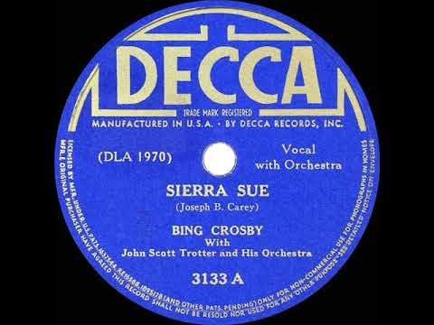 1940 HITS ARCHIVE: Sierra Sue - Bing Crosby (a #1 record)