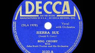 1940 HITS ARCHIVE: Sierra Sue - Bing Crosby