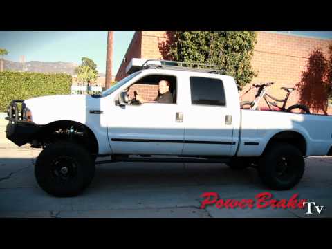 Hydro-Boost Conversion Brake Test on Ford F250 - Sweeting Performance