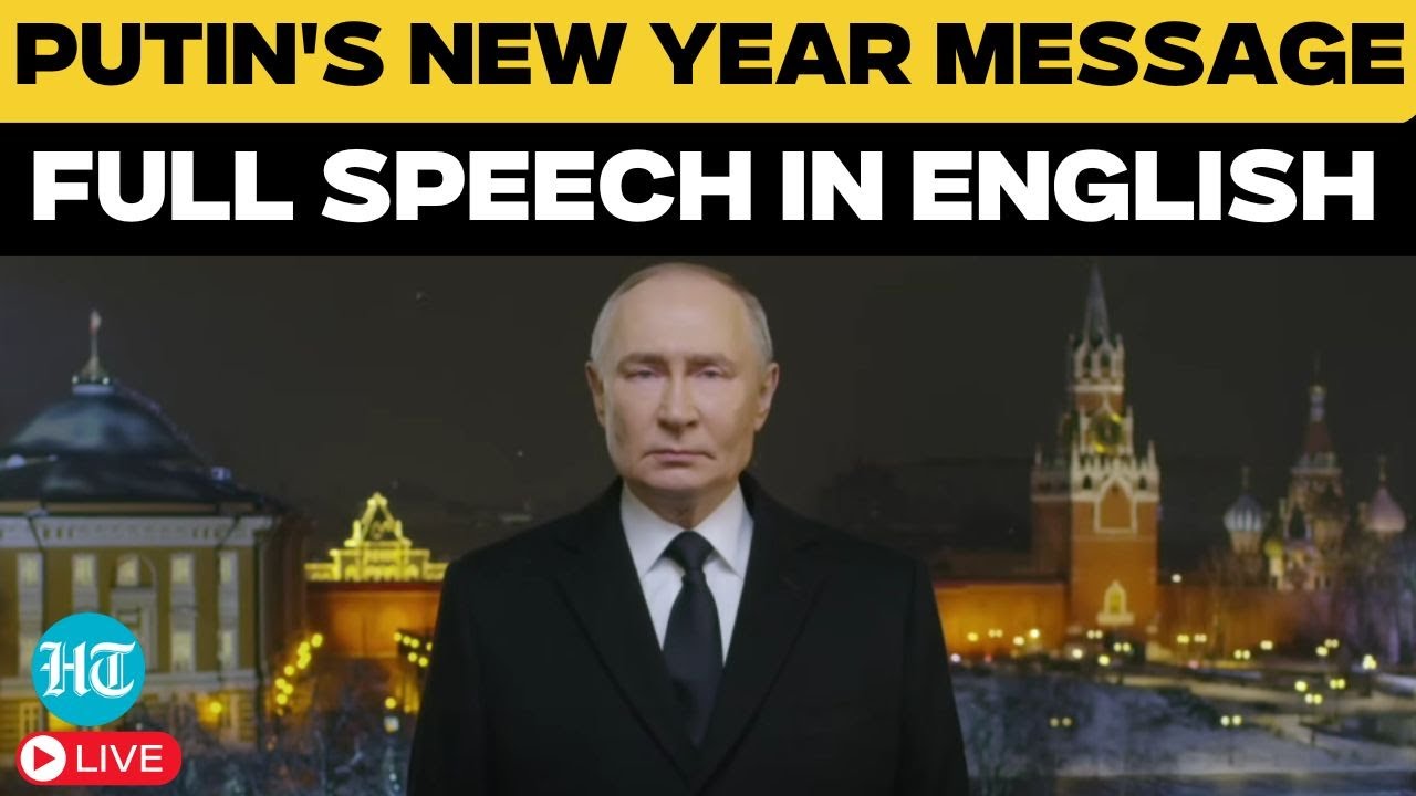 Putin Speech LIVE: Russian President Vladimir Putin's New Year 2025 Message; 'Everything Will Be...'