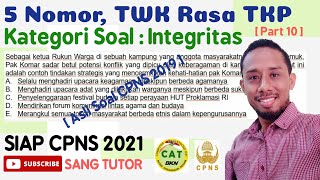 Download lagu 5 Questions for the National Insight Test (TWK Rasa TKP) Integrity || READY FOR CPNS 2021 mp3