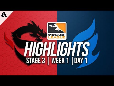 Shanghai Dragons vs Dallas Fuel | Overwatch League Highlights OWL Stage 3 Week 1 Day 1