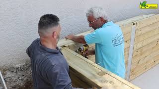 UBBINK - pools 250 x 450 AZURA - rechteckiges Modell