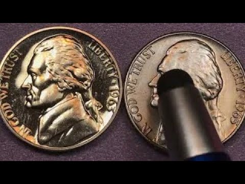 1963 US Nickel - United States Jefferson Coin - DC Minutes $15,000 Proofs Are Out There