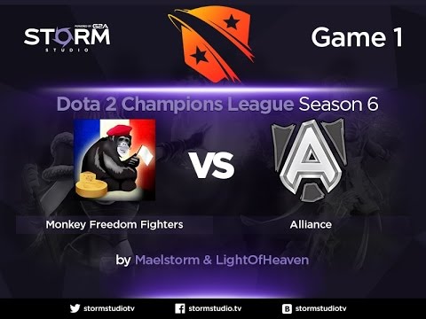 MFF vs Alliance, D2CL, 1 игра by CrystalMay & Inmate