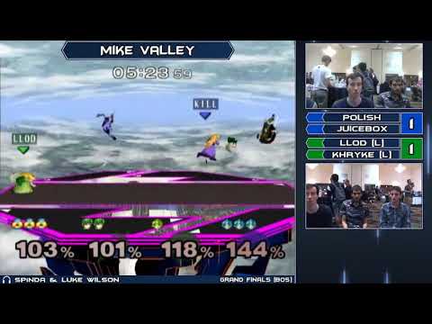 Mike Valley - Polish & Juicebox vs lloD & Khryke - Grand Finals - Melee Doubles