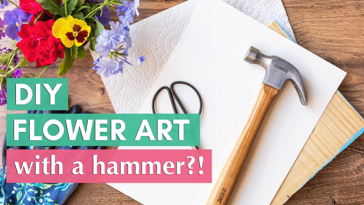 🌺 Flower Pounding on Paper: Beginner’s Guide
