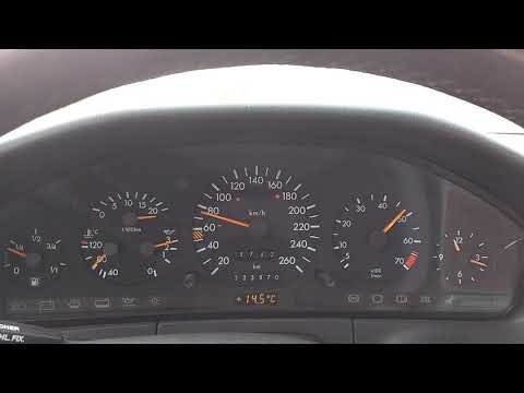 Mercedes s W140 300SE 3.2l 231KM przyspieszenie 0-100
