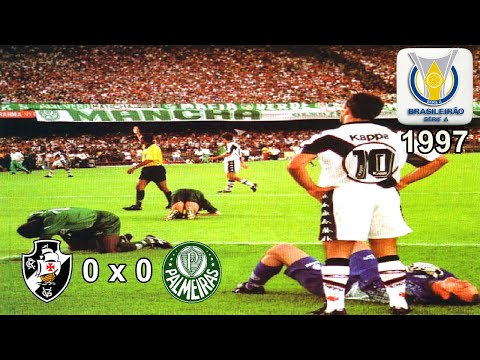 Vasco 0x0 Palmeiras - 2ª Final do Campeonato Brasileiro de 1997 - Melhores momentos