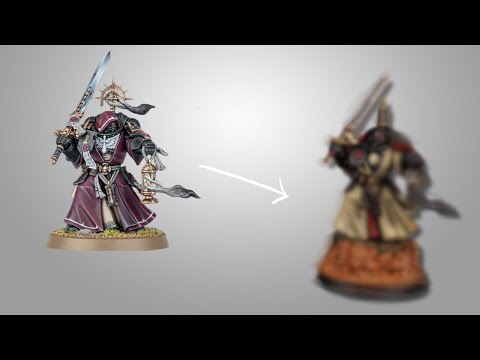 Converting the New Dark Angels Inner Circle companions to BLACK TEMPLARS!!