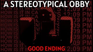 A Stereotypical Obby GOOD ENDING is Insane... | A Stereotypical Obby UPDATE