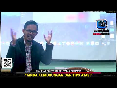 KESIHATAN : Kemurungan Dan Tips Atasi - Dr Ahmad Rostam Md Zin