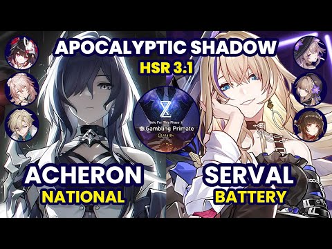 [3.1] APOC 4 | E2S1 Acheron National & E6S0 Serval Battery x E0S0 The Herta | Honkai: Star Rail