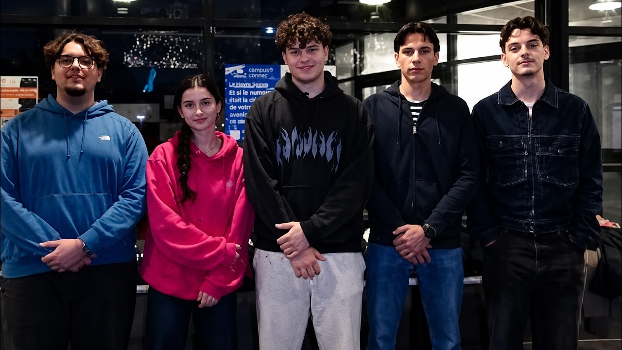 Les étudiants GEA de Niort présentent leur projet solidaire