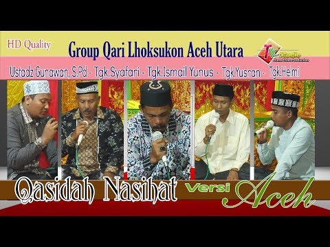Lagu Qasidah Nasihat Versi Aceh I Group  Qasidah dari  Lhoksukon Aceh Utara