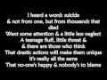 Bad Religion - Drastic Actions (Public Service) (Lyrics)