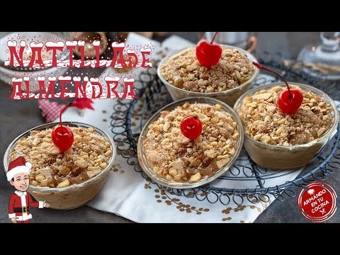 NATILLA DE ALMENDRA | POSTRE NAVIDEÑO