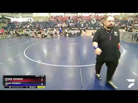63 Lbs Semifinal - Ryker Johnson, OR Vs Knox Peasley, WA 7664