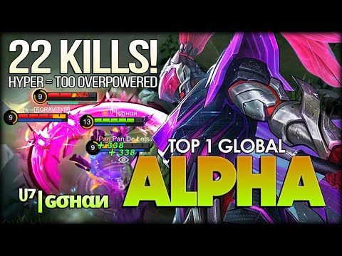 22 Kills No Mercy! General Void Non-stop War by ᵁ⁷|ɢσнαи Top 1 Global Alpha - Mobile Legends