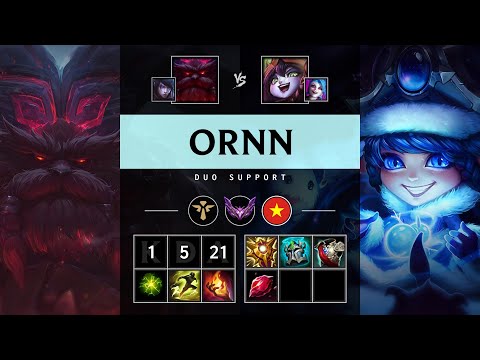 Ornn Support vs Lulu - VN Master Patch 25.14
