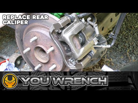 How to Replace Rear Caliper - Dodge Grand Caravan & Many Other Dodge/Chrysler models!