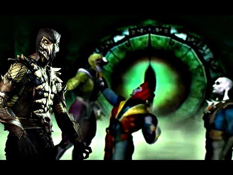 Reptile has Some words for Quan chi and Shinnok