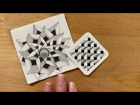 Zentangle Project Pack No.21 特別篇 - 第３天［中文CC字幕版］