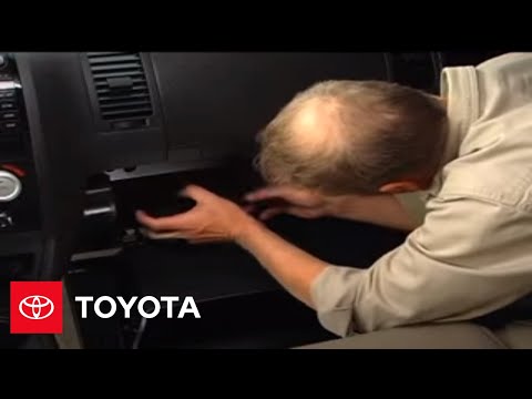 2007 - 2009 Tundra How-To: Cabin Air Filter | Toyota