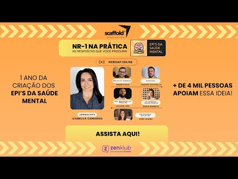 1 ano dos EPIs — soluções para a NR-1