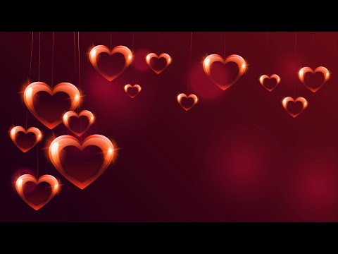 HD Video | Valentine Day Heart ❤️ Moving  | No Copyright Video Background | No Copyright Stock Video
