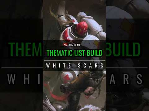 White Scars Gotta Go FAST - Thematic List Build 10th Edition #warhammer40k #shorts