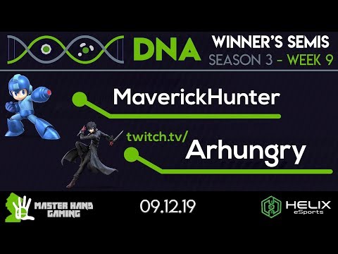 DNA S3:W9 - MaverickHunter (Mega Man) Vs. Arhungry (Joker) - W Semfinals