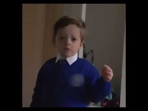 Kid tells his dad he will uppercut Santa if he keeps him on the naughty list