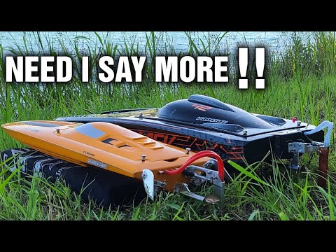 Deltaforce 35 Fast Electric RC Boat New Setup & GPS pass