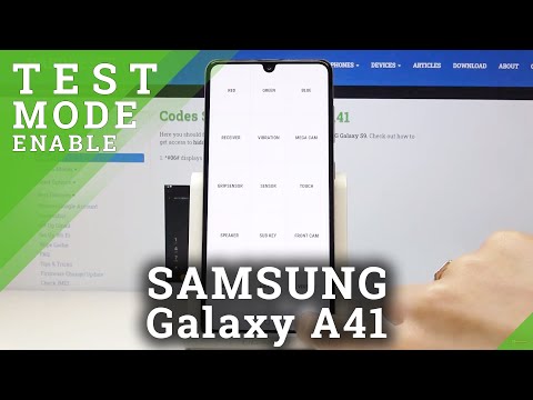 Secret Codes on SAMSUNG Galaxy A41 – Hidden Features