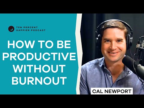 Cal Newport & Dan Harris on Ten Percent Happier Podcast - YouTube