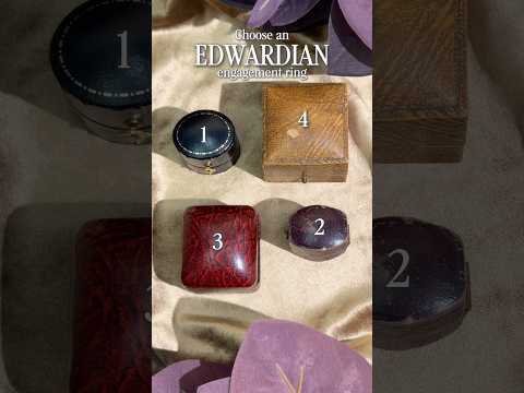 Which Edwardian engagement ring would make you say “I do”? 💎💍#Edwardian #EdwardianEra #Engagement