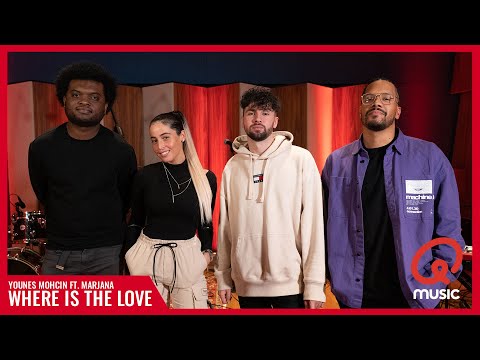 Younes - Where is the love Ft. Marjana | Live Bij Stephan's Pianobar Q-Music