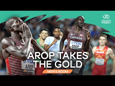 Arop kicks to the 800m gold | World Athletics Championships Budapest 23