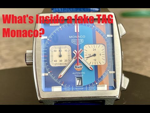What's Inside a Fake TAG Monaco Watch? Let's Find Out