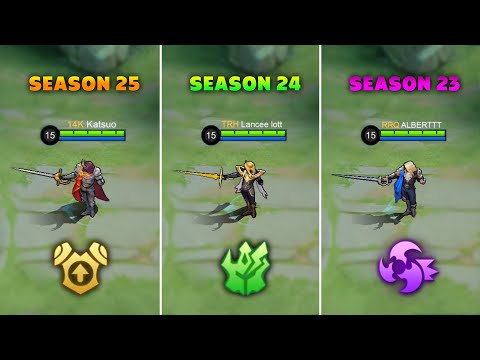 MANIAC!! LANCELOT NEW SEASON EMBLEM + SECRET BUILD ( EASY WAY TO BURST ENEMY )