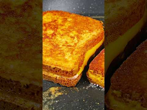 So einen leckeren Toast habe ich noch nie gegessen! Rezept in 5 Minuten! #toasts #recipe #sandwich