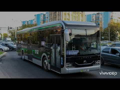 История про электробуса Yutong ZK6126BEVG 07610 по маршруту 2 в Ташкенте 