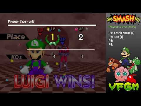 Smash 64 Netplay Stream #1