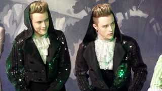 Amadan Stopping Twins Getting To Town - Jedward in Beauty and the Beast