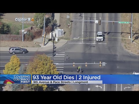 Driver Of Stolen Car Arrested After Causing 3-Car Crash That Killed 93-Year-Old Man In Longmont