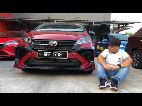 Myvi 2022 GearUp !! Mantul ke pak abu?