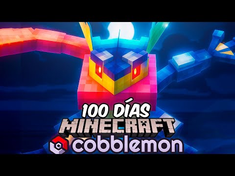 I survived 100 days in Minecraft Pokémon (Cobblemon)